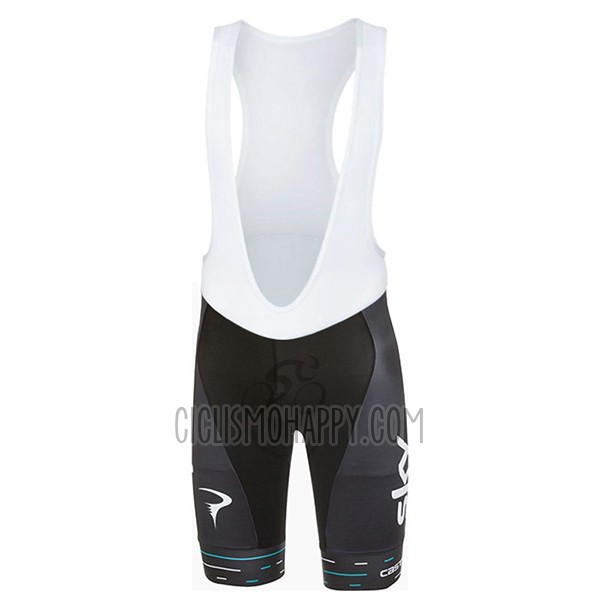 Sky UCI Mondo CampioneCycling Jersey Bib Short 2017 Men Short Sleeve 